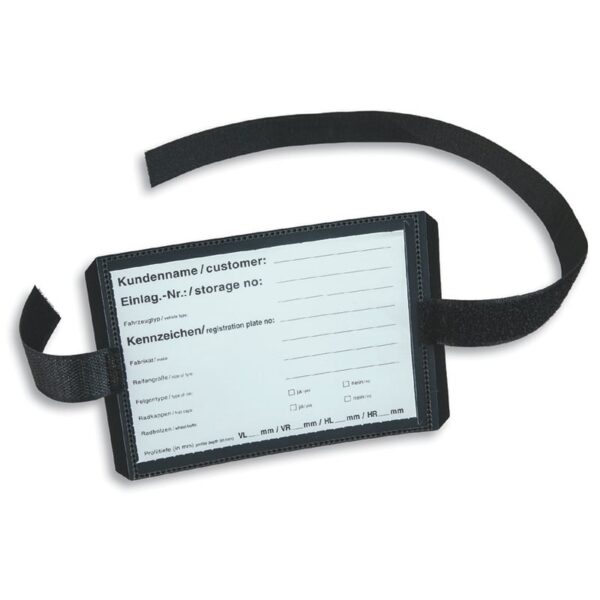 Bandenlabel met klittenband - Afbeelding 2