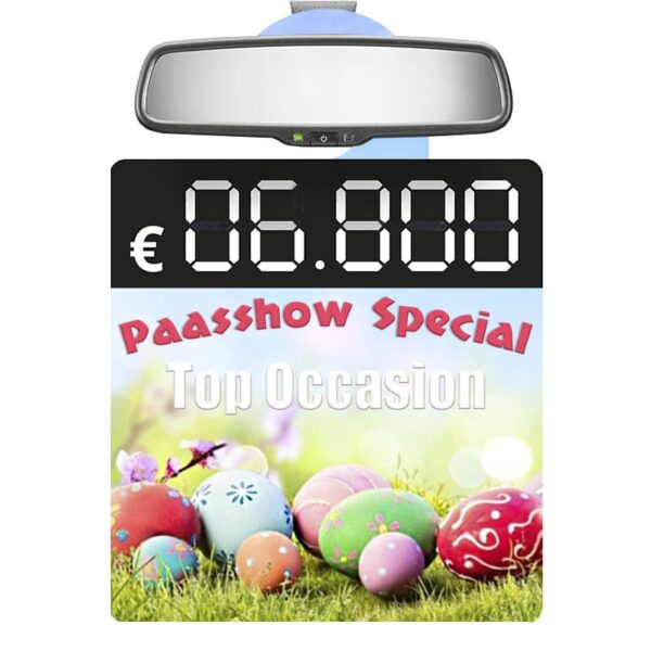 Full-color prijskaart spiegelhanger met eigen ontwerp - Afbeelding 7
