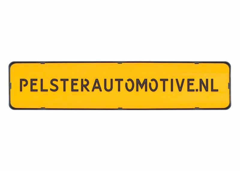 Kentekenplaathouder Serie 2 - zonder tekstrand - Afbeelding 2