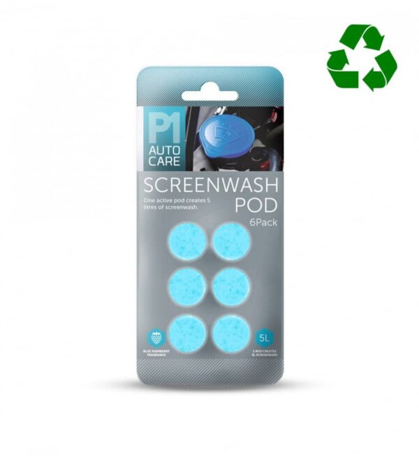 Screenwash pods- ruitensproeiervloeistof | 6 tabletten
