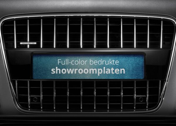 Showroom platen full-color met eigen ontwerp | Pelster Automotive