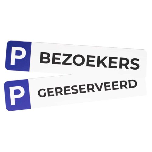 Gereserveerd parkeerbord l Pelster Automotive