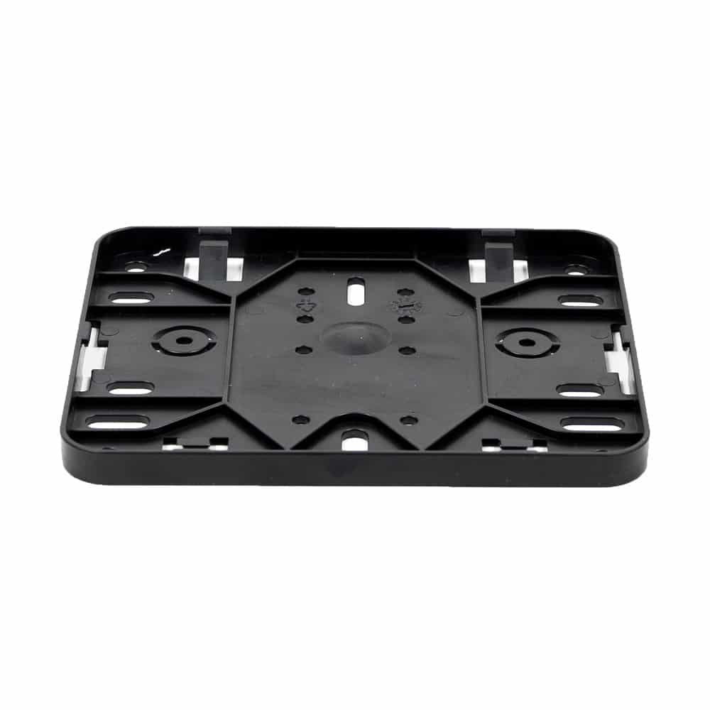 Bromfiets kentekenplaathouder vierkant - zonder tekstrand - Afbeelding 2