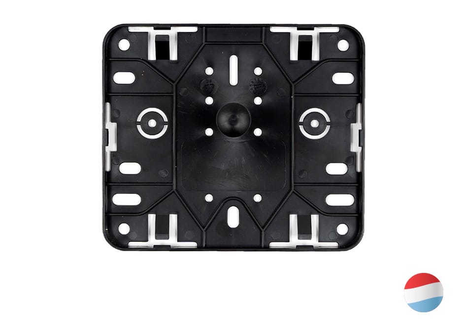 Bromfiets kentekenplaathouder vierkant - zonder tekstrand l Pelster Automotive