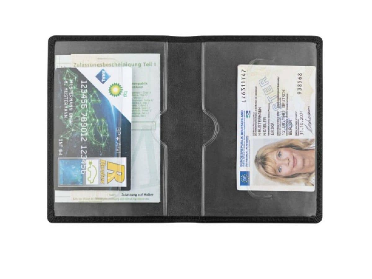 Nappaleren kentekencard houder - Afbeelding 2