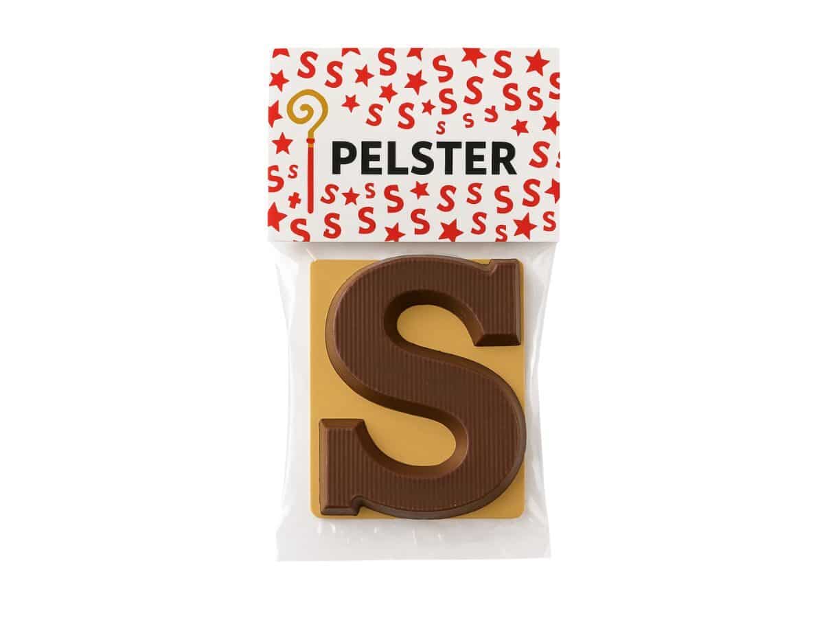 Chocoladeletter met custom kopkaartje - Afbeelding 2