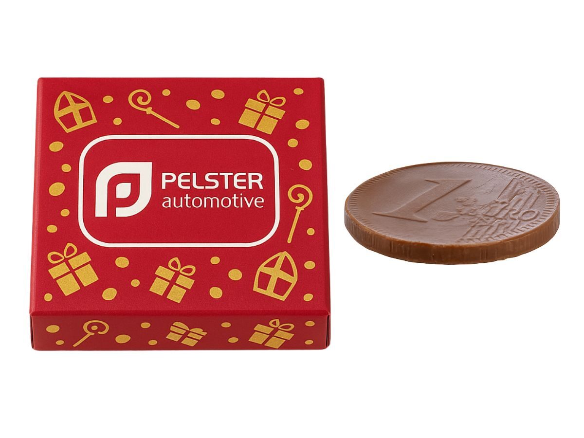 Gepersonaliseerd doosje chocolade munt