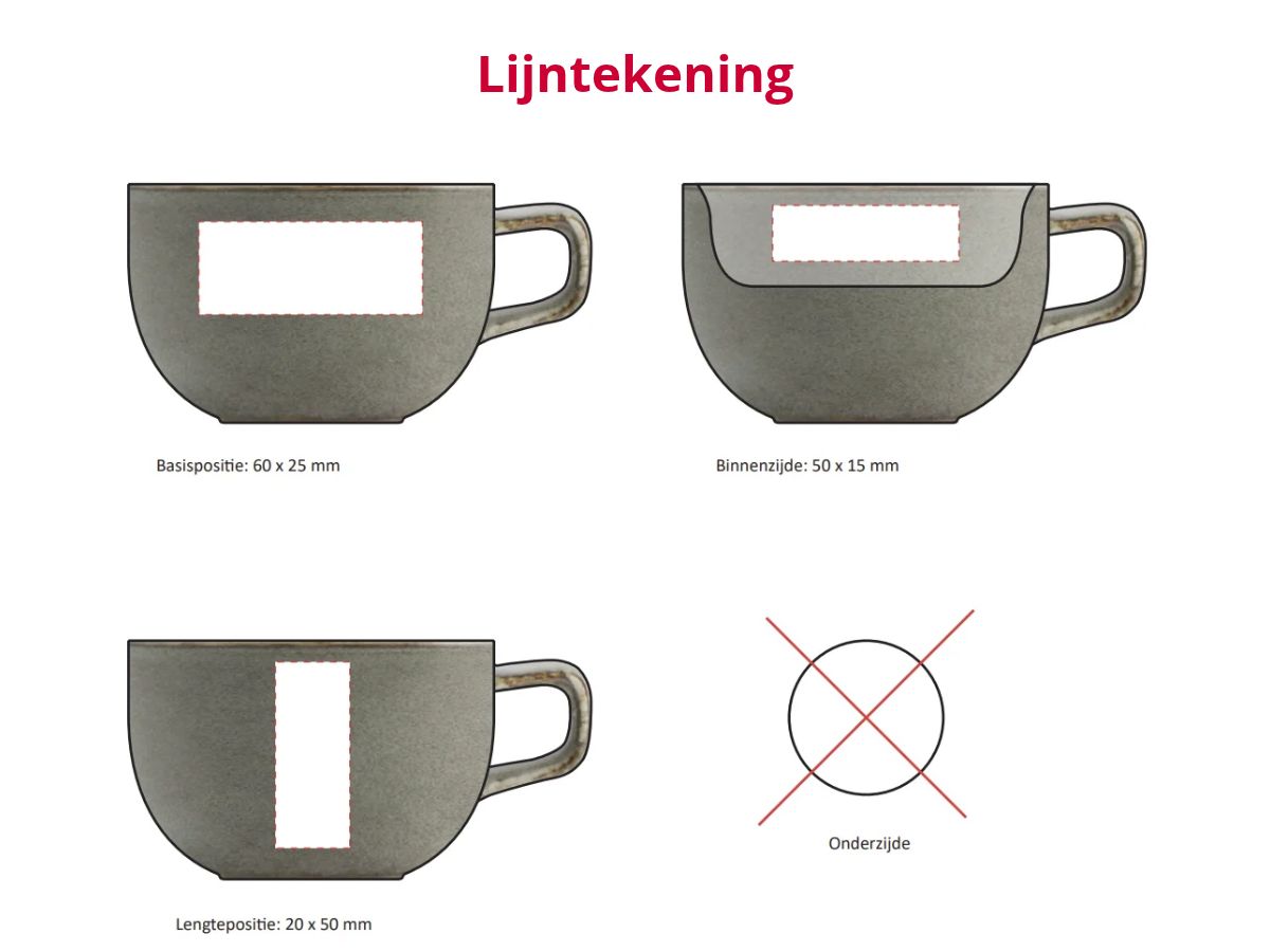 Grey Ceres - Cappuccino kopje (28 cl) - Afbeelding 2
